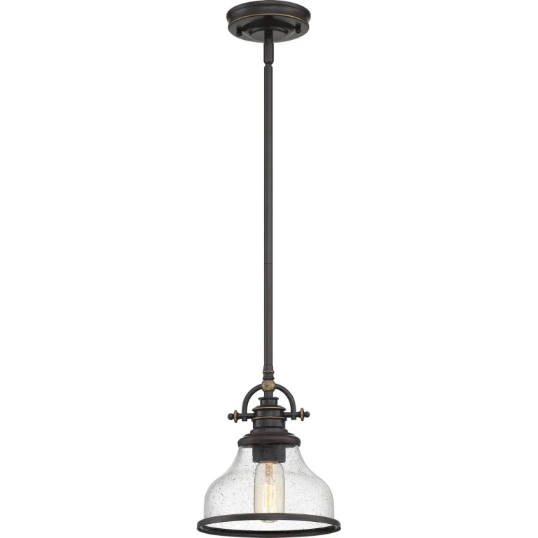 Grant 1-Light Mini Pendant in Palladian Bronze