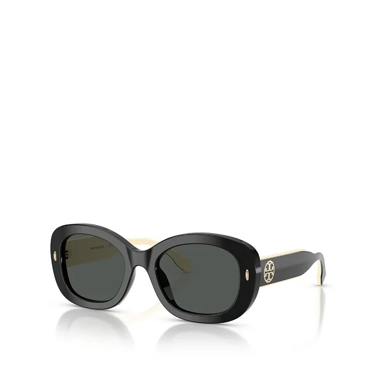 Tory Burch Oval Sunglasses, 52mm