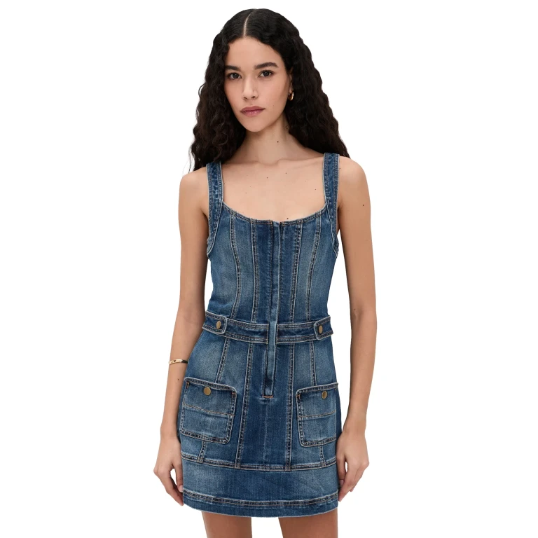 Ramy Brook Karla Dress Medium Wash 29