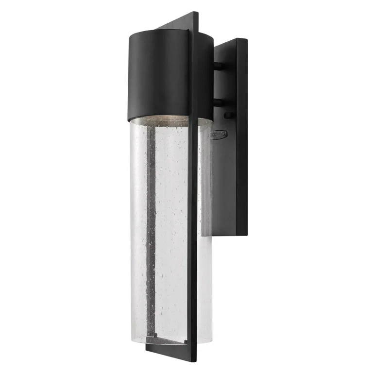 Black LED Wall Mount from the Shelter Collection
