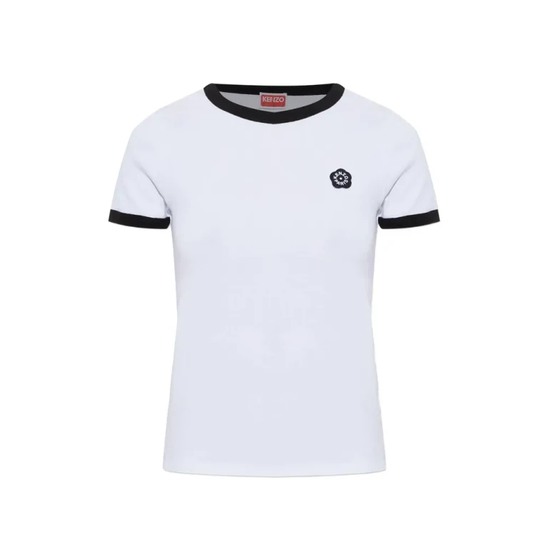 Kenzo T-Shirt mit Kontrastbesatz