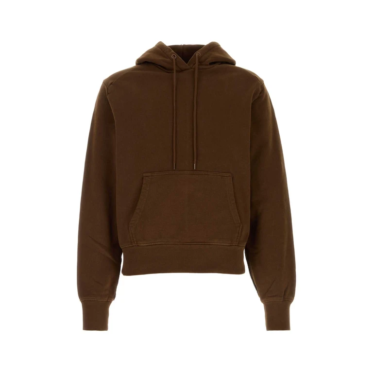 Entire Studios Slate Cotton Sweatshirt Washedblack Exterior: Felpe - Men