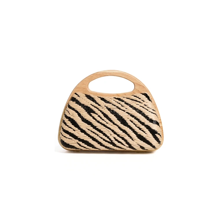 Dolce Vita Maelie Handbag Natural Zebra One Size