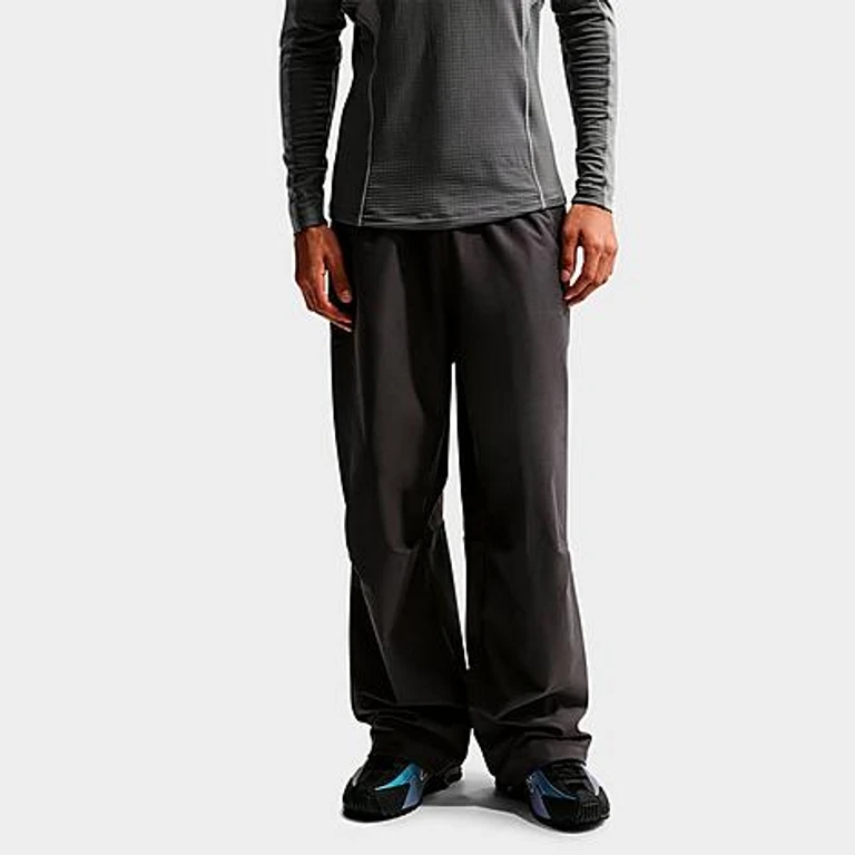 Nike Men's Tech Dri-FIT Shori Knit Loose Pants in Anthracite/Black Size: XS