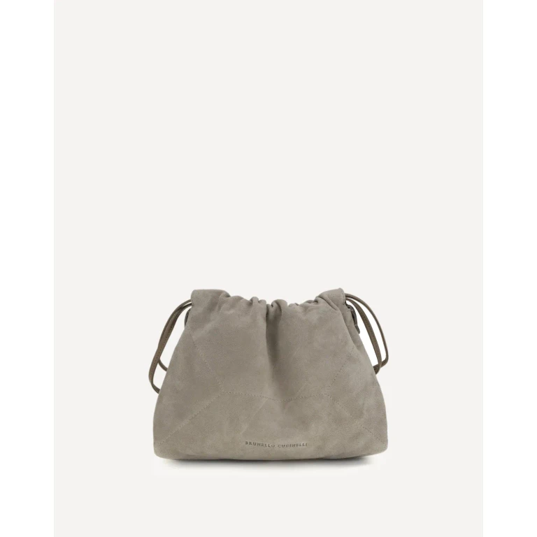 BRUNELLO CUCINELLI Suede Pouch Bag Female UNI