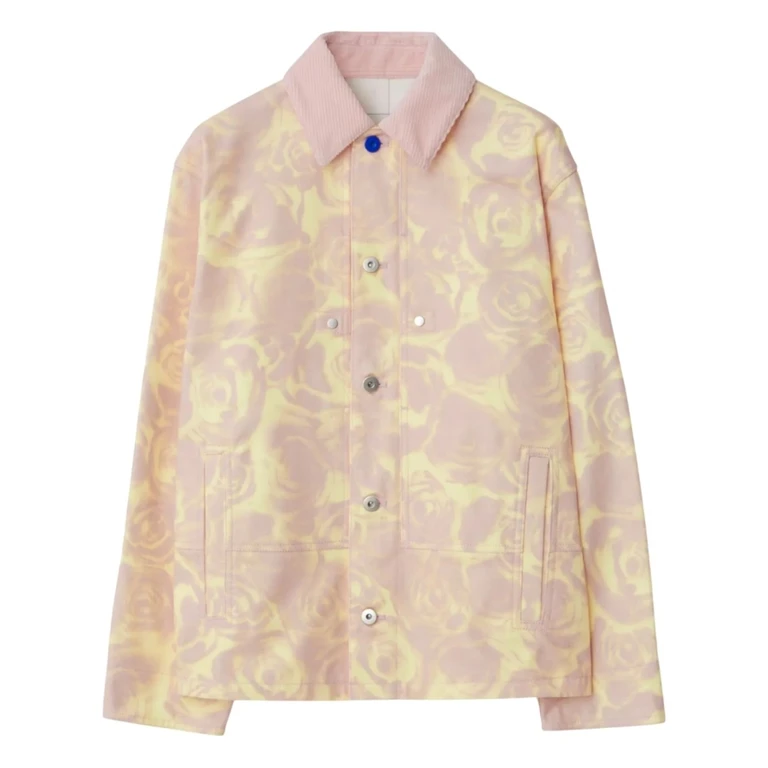 Burberry All-Over Floral Cotton Jacket