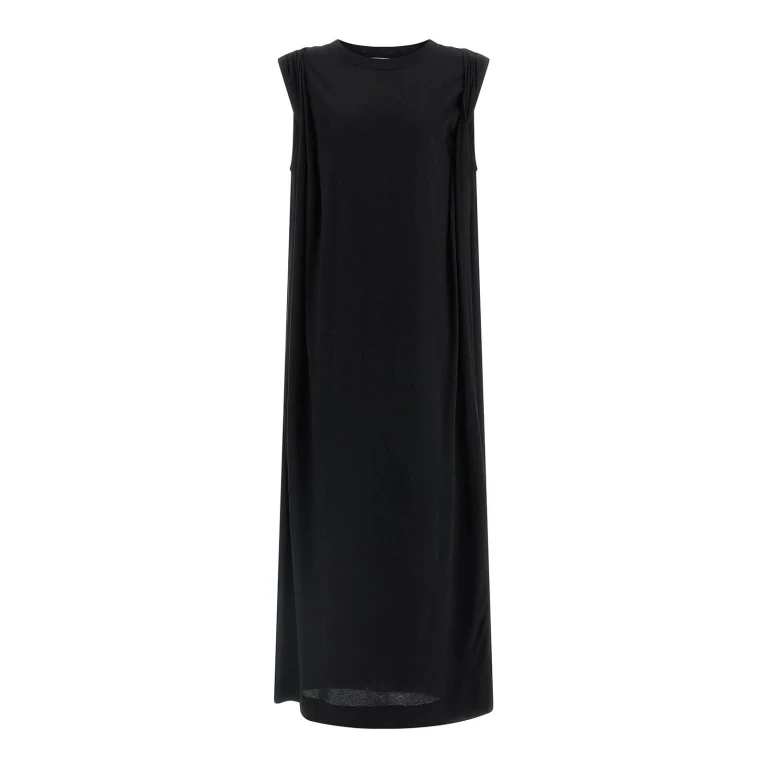 Dries Van Noten Robe Au Genou - Noir