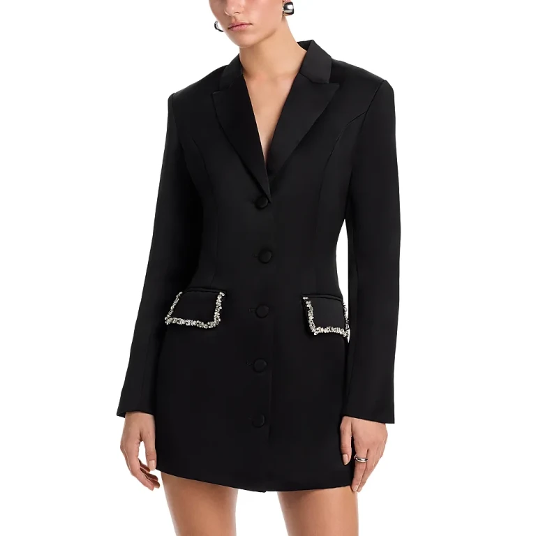 Darla Beaded Blazer Dress