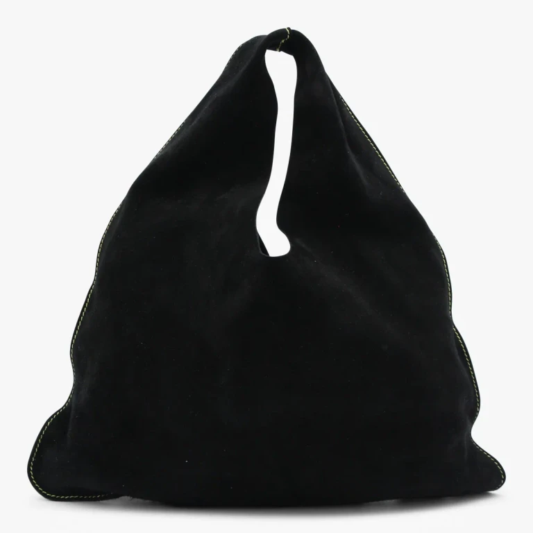 The Row Black Leather Bidle Small Shoulder Bag