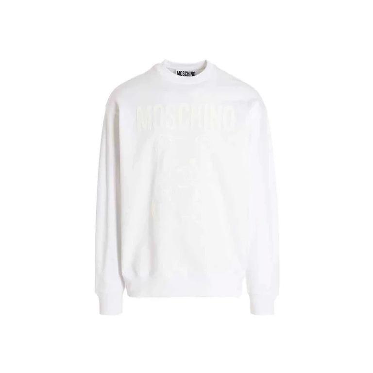 Sweatshirt Moschino com maxi logótipo