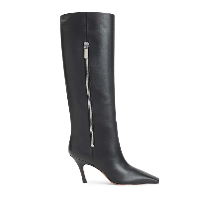 Amina Muaddi Bottes - Noir