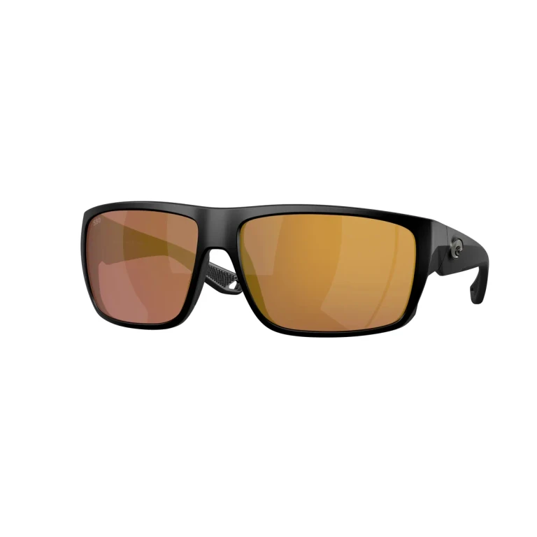 Costa Del Mar FLY LINE Gold Mirror Polarized Glass Rectangular Mens Sunglasses 6S9129 912905 64