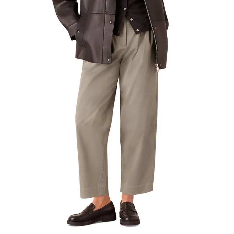 Whistles Bethany Barrel Leg Trousers