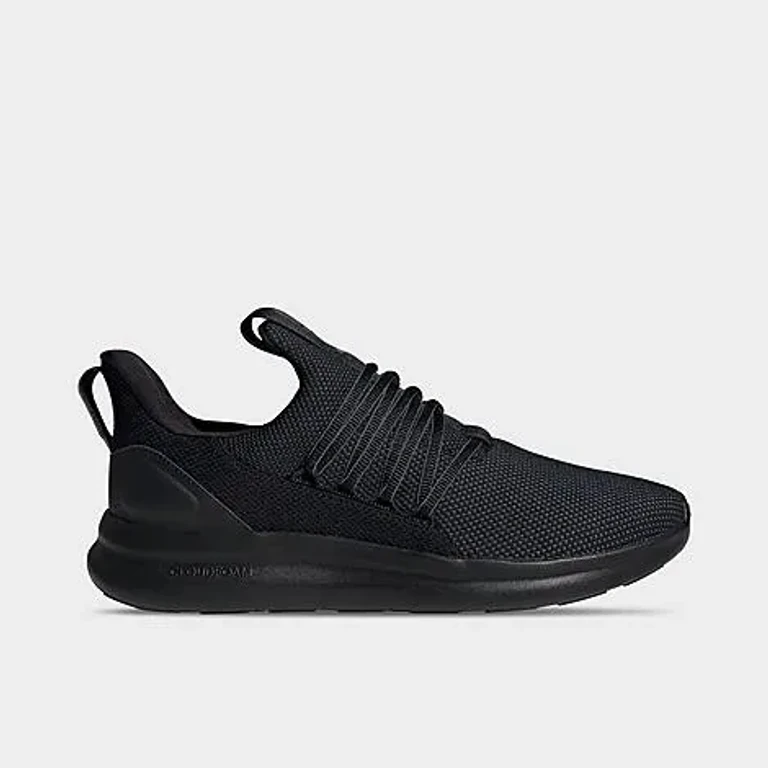adidas Men's Lite Racer Adapt 7.0 Casual Shoes (Wide Width) in Black/Grey/Black Size: 6.5