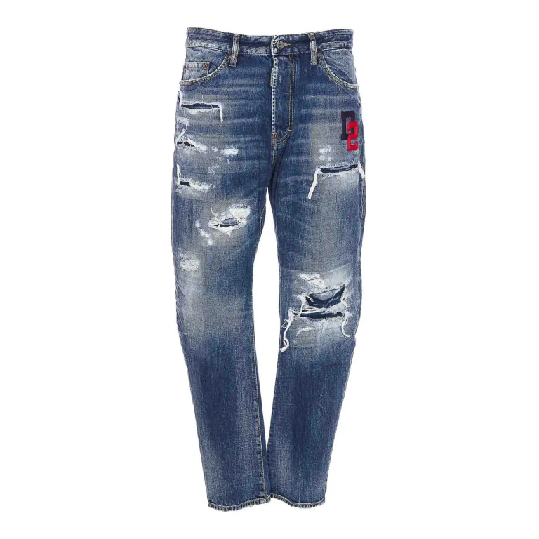 Dsquared2 Jean Bootcut - Bleu