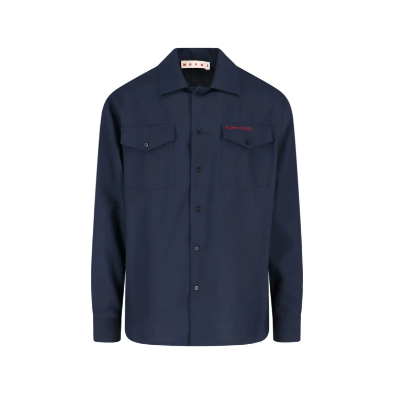 Marni Multipocket Logo Shirt