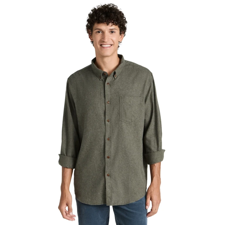 RAILS Runson Button Down Shirt Hunter Green XL