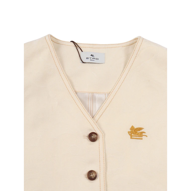 Etro GILET Beige Vest