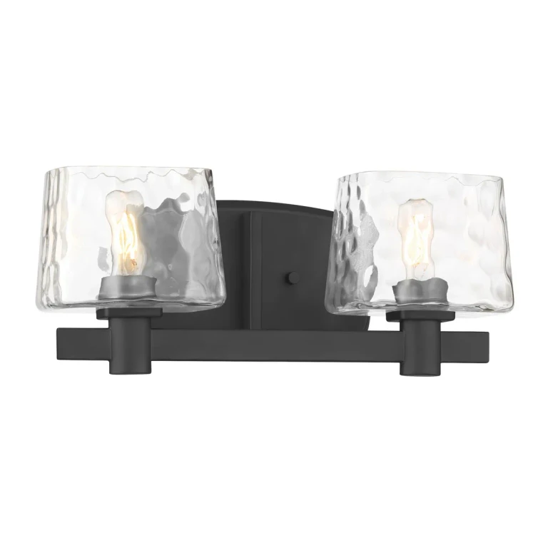 Coal Two Light Bath Vanity from the Drysdale Collection