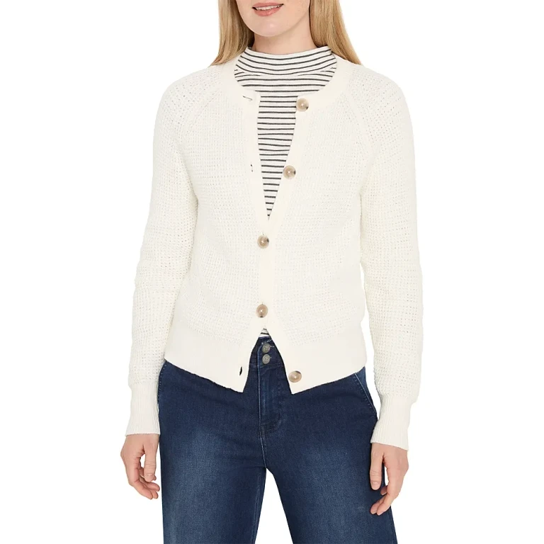 Nic+Zoe Waffle Tuck Cardigan