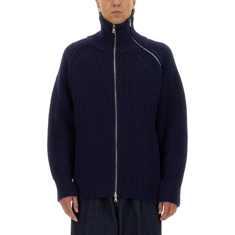 Dries Van Noten Zippered Wool Sweater