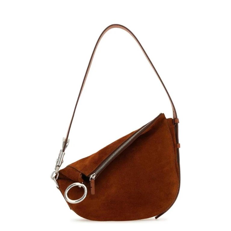 Burberry Small Knight Zipped Shoulder Bag