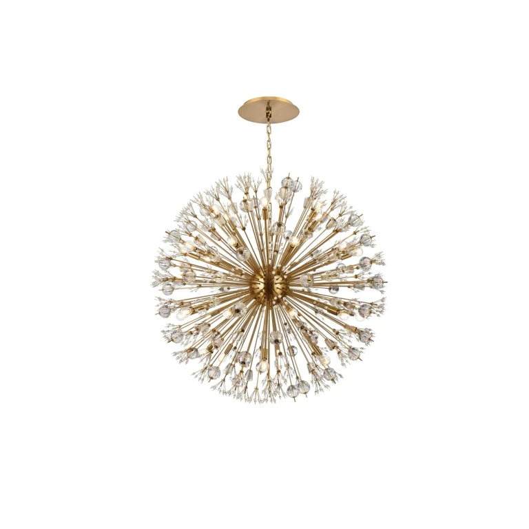 32 Light Pendant from the Vera Collection