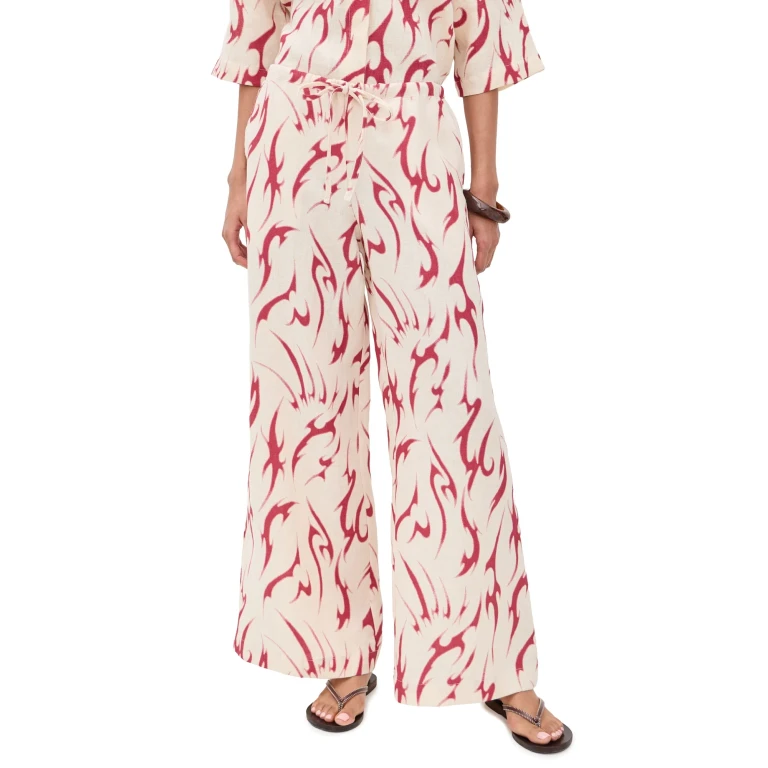 OAS Tribalo Luma Trousers Red L