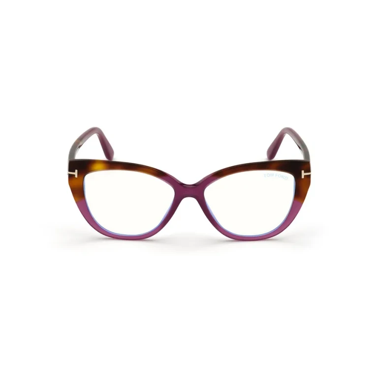 Tom Ford Blue Light Block Cat Eye Ladies Eyeglasses FT5673-B 081 54