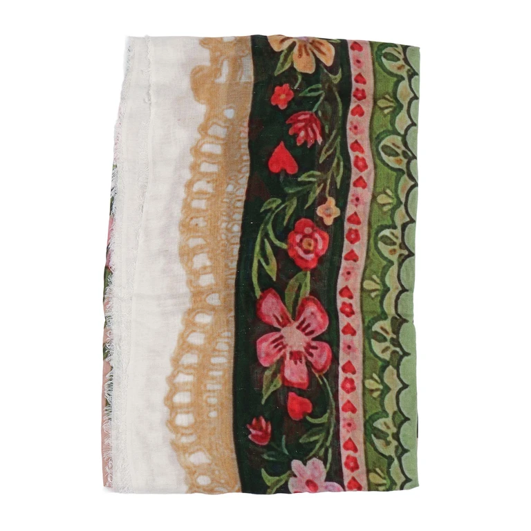 Faliero Sarti Heart 135x180 Scarf - Women
