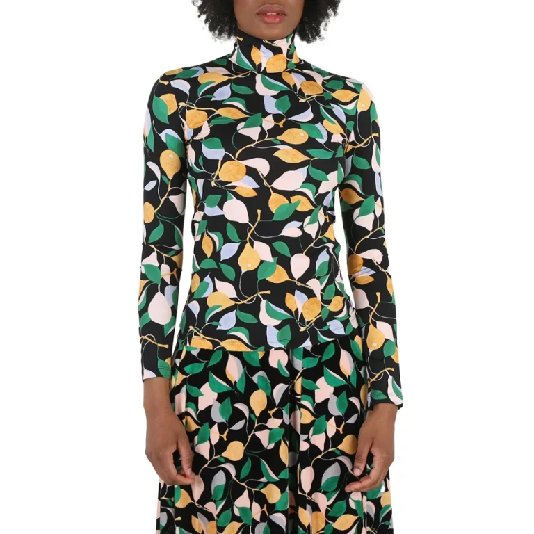 La Double J Ladies Orchard Turtleneck Jersey Top