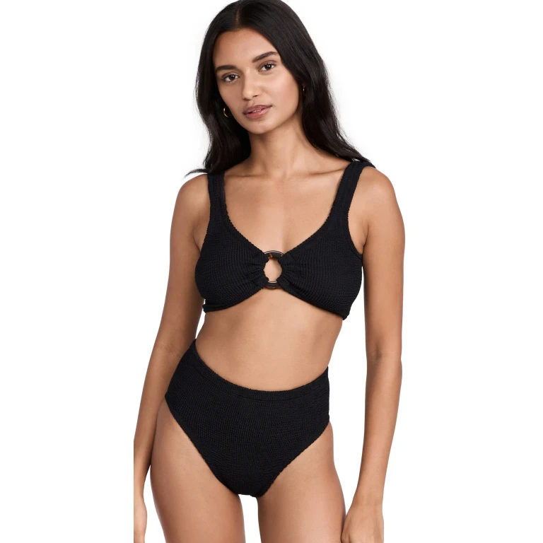 Hunza G 나딘 비키니 세트 네이비