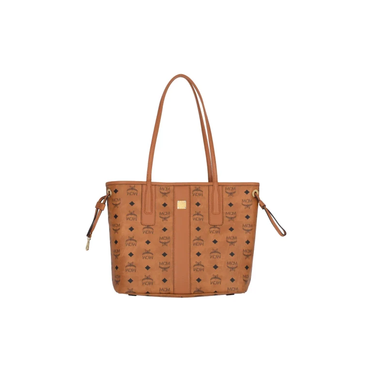 MCM Printed Canvas Liz Shopping Bag