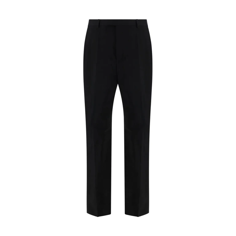 Saint Laurent Black Faille Pant