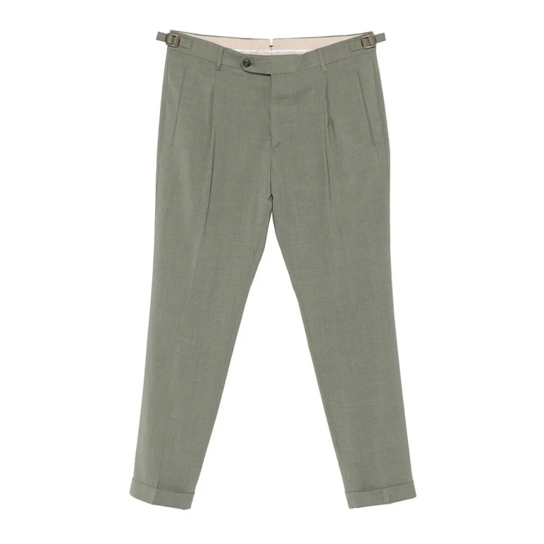 Berwich Pantalons Décontractés - Vert Clair