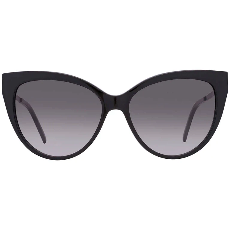 Saint Laurent Smoke Gradient Cat Eye Ladies Sunglasses SL M48SA 002 56