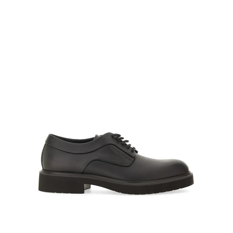 Sapatos com atacadores Ferragamo - Preto