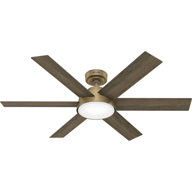 Luxe Gold 52"Ceiling Fan from the Donatella Collection
