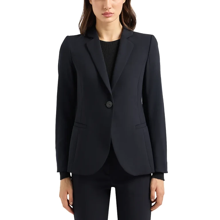 Emporio Armani Barathea Single Button Blazer