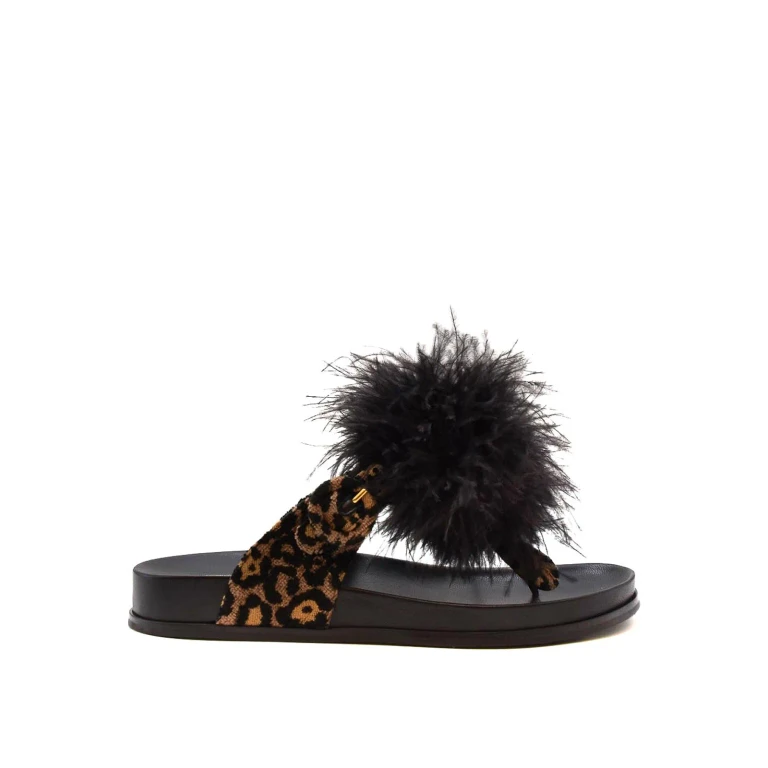 Aquazzura Sandales - Imprimé Animal