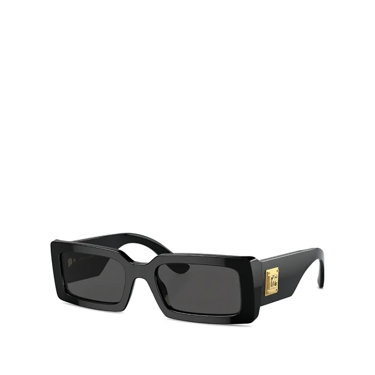 Dolce & Gabbana Rectangular Sunglasses, 53mm