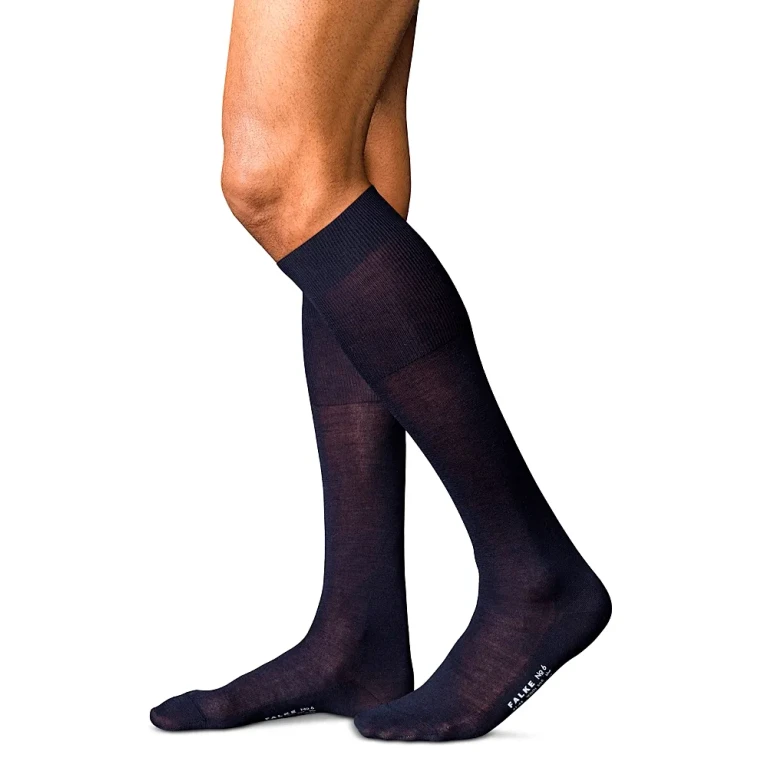 Falke No. 6 Merino Wool, Silk & Nylon Knee High Socks