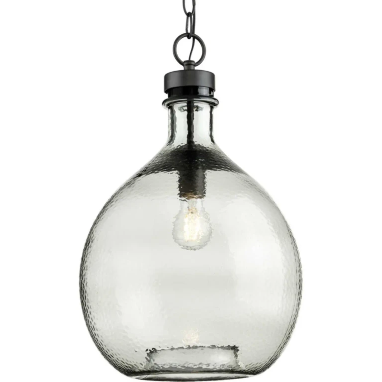 Graphite One Light Pendant from the Zin Collection