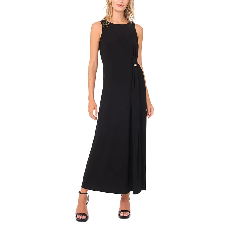 Vince Camuto Gathered Maxi Dress