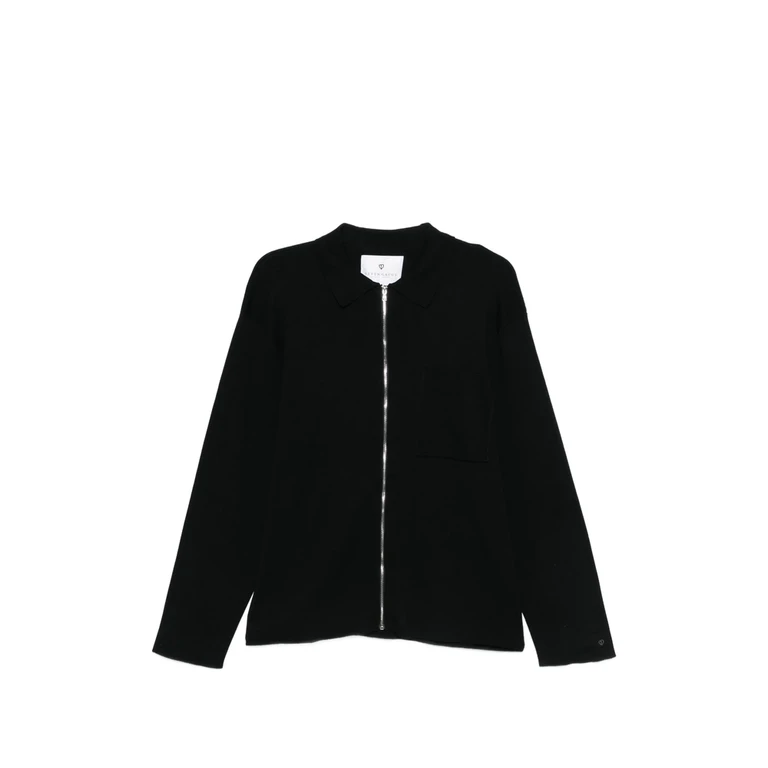 Seven Gauge Zip Front Cardigan