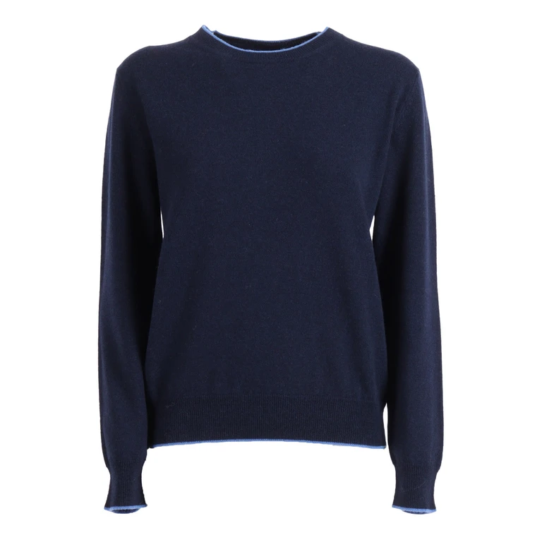 Kangra Crew Neck With Contrasting Edges