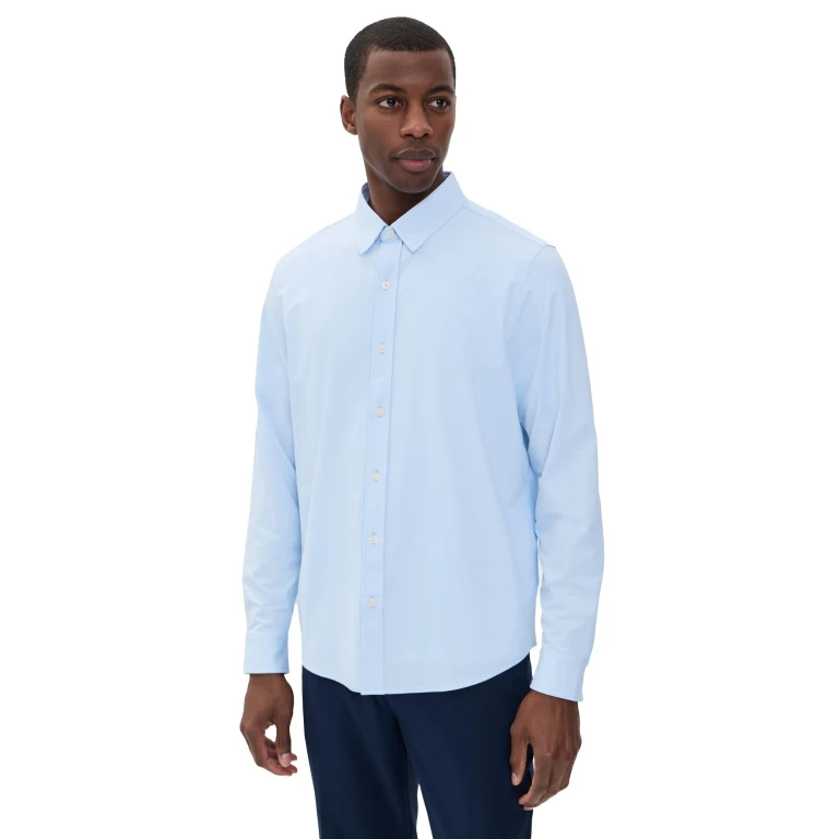 Rhone Classic Fit Commuter Shirt Business Blue XL