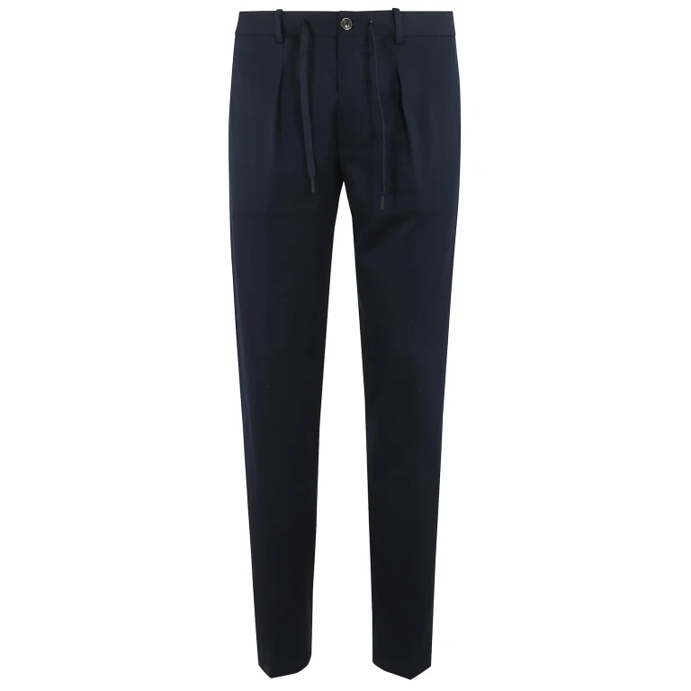 Circolo 1901 Pant Piquet Super Light Con Pinces