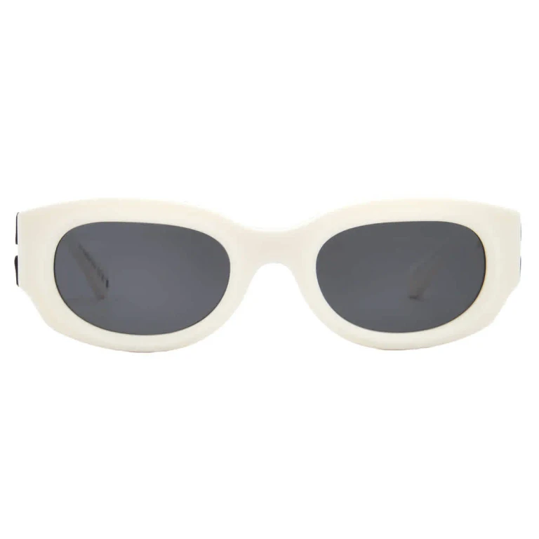 Off-White PALMER Dark Grey Oval Unisex Sunglasses OERI14E 0107 52