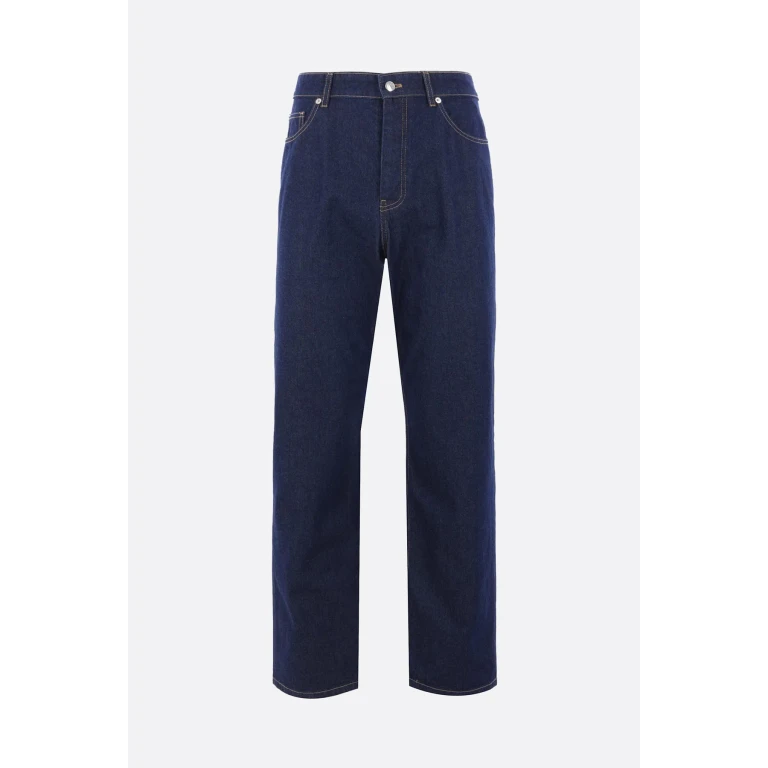 Maison Kitsuné Straight-leg Jeans In Denim